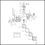 CYLINDER BLOCK AND CRANKCASE ASSEMBLY