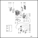 CYLINDER BLOCK AND CRANKCASE ASSEMBLY