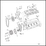 INTAKE MANIFOLD AND FRONT COVER