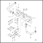 INTAKE MANIFOLD AND THROTTLE LINKAGE