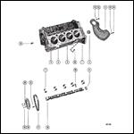 CYLINDER BLOCK AND CAMSHAFT