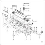 CYLINDER HEAD AND ROCKER COVER