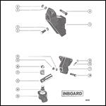 TRANSMISSION AND ENGINE MOUNTING (INBOARD)