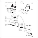 POWER STEERING COMPONENTS (WITH HOSES)