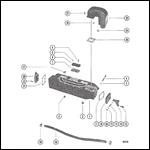 EXHAUST MANIFOLD ASSEMBLY, END CAP AND ELBOW ASSEMBLY