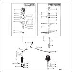 Distributor & Ignition Components (Breaker Point Ignition)