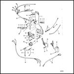 WIRING HARNESS, STARTER SOLENOID AND RECTIFIER