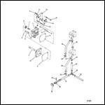 FUEL PUMP SERIAL #D000750 AND UP/FUEL PUMP BODY WHITE/RED