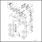 CARB PLATE/REED BLOCK (SERIAL #D000750 AND ABOVE)