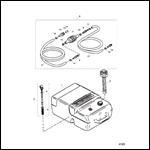 FUEL TANK & LINE ASSEMBLY (6.6 GALLON)