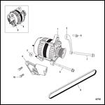 Alternator (2A041664 & below)