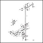 Towershaft and Throttle Linkage 0E000001 Thru 0E009499