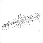 CRANKSHAFT, FLYWHEEL AND DRIVE PLATE (INBOARD)