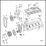 INTAKE MANIFOLD AND FRONT COVER