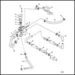 THERMOSTAT HOUSING (STANDARD COOLING) 0D715494 - 0F349999