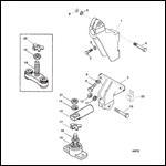 TRANSMISSION AND ENGINE MOUNTING (BORG WARNER 71C)