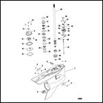 Gear Housing, Offshore HD Driveshaft