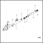 Standard Cooling System (Bravo) Sea Pump Hoses