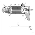 Lower Unit Assembly (FW80 - Variable Sonar)(8M0096756)