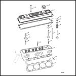 CYLINDER HEAD AND ROCKER COVER