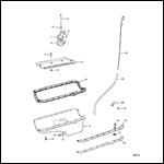 OIL PAN AND OIL PUMP