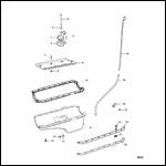 OIL PAN AND OIL PUMP