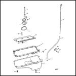 OIL PAN AND OIL PUMP