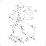 THERMOSTAT HOUSING AND WATER HOSES