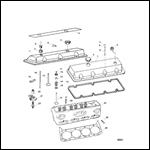 CYLINDER HEAD AND ROCKER COVER