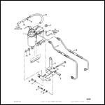 VAPOR SEPARATOR TANK AND FUEL LINES