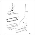 OIL PAN AND OIL PUMP