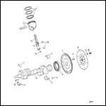 CRANKSHAFT PISTONS AND CONN. RODS