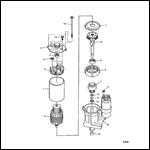 STARTER MOTOR (3-1/4, DIA. END CAP)