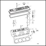 CYLINDER HEAD AND ROCKER COVER