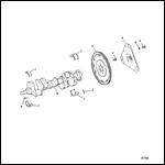 CRANKSHAFT AND FLYWHEEL