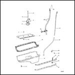 OIL PAN AND OIL PUMP