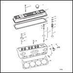 CYLINDER HEAD AND ROCKER COVER