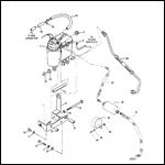 VAPOR SEPARATOR TANK AND FUEL LINES