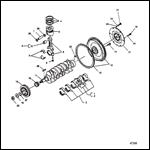 CRANKSHAFT AND PISTON ASSEMBLY