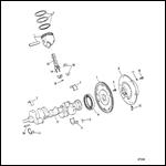 CRANKSHAFT PISTONS, AND CONNECTING RODS