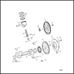 CRANKSHAFT PISTONS AND CONN RODS