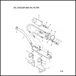 OIL COOLER AND OIL FILTER (STERN DRIVE)