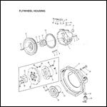 FLYWHEEL HOUSING (STERN DRIVE)