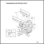 TRANSMISSION AND RELATED PARTS (INBOARD)