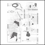 HYDRAULIC PUMP AND TRIM INDICATOR CONTROL PANEL