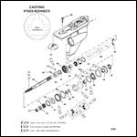 GEAR HSG (PROP SHAFT)STD. ROTATION(G438000 & UP)