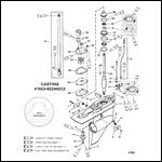 GEAR HSG (DRIVE SHAFT)STD. ROTATION (G437999 & BELOW)