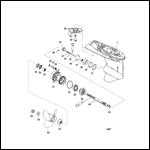 Gear Housing Propeller Shaft - 1.64:1 Gear Ratio