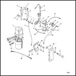 Hydraulic Pump and Mounting Brackets