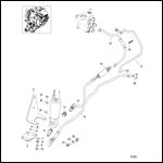 Fuel Pump and Fuel Lines 0M966603 and Below